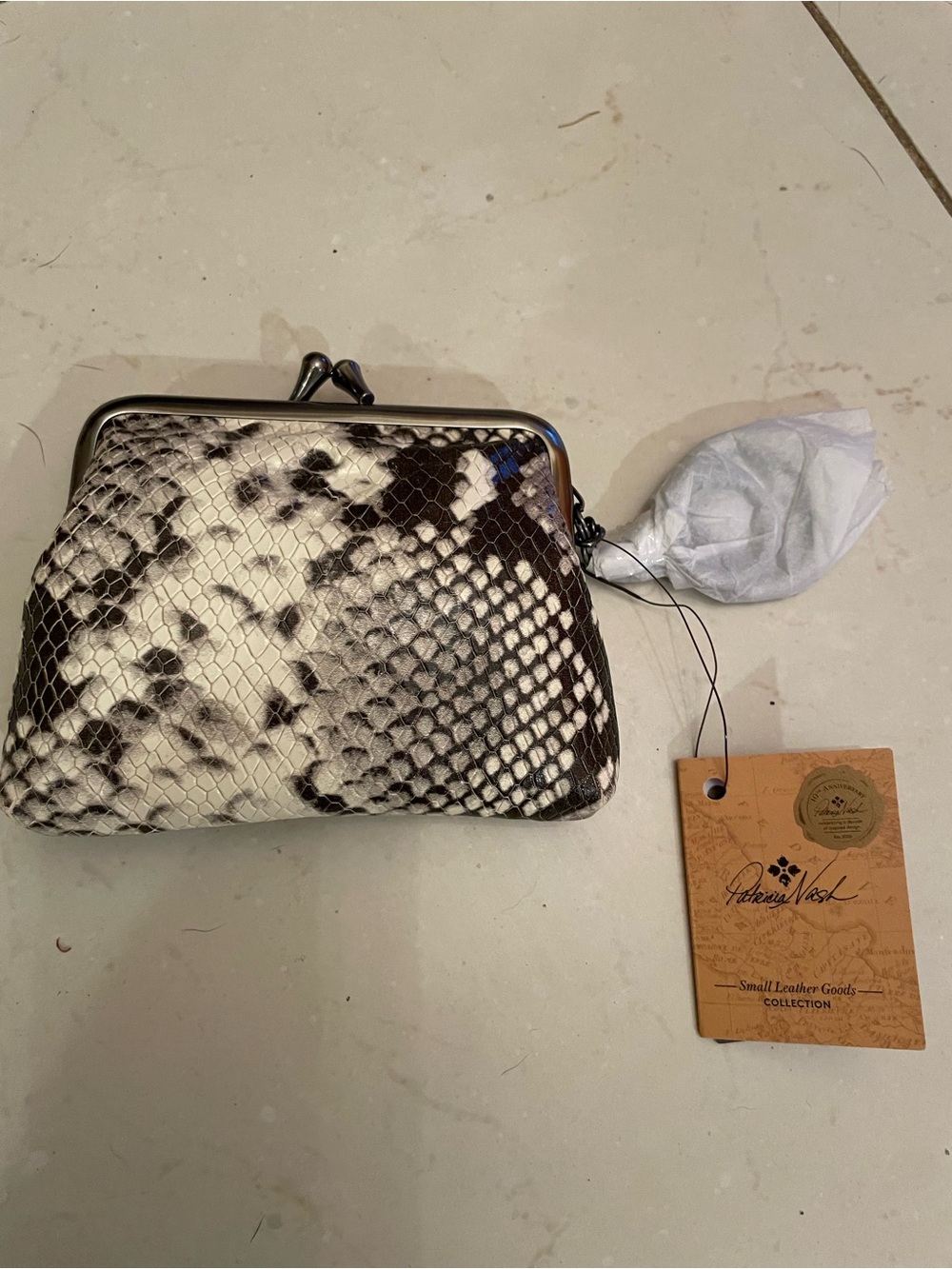Patricia Nash Python Leather Astor Wallet